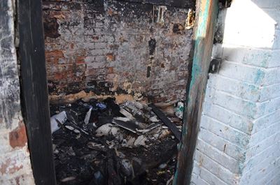 Bejaarde brand dood in huis