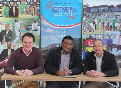 Media partnership between SWD Cricket and Eden FM