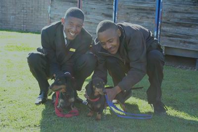 Mandela Day with furry friends