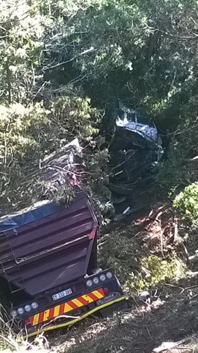 Truck driver prevents tragedy