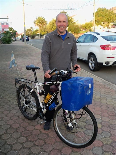 Argentinian cycles to west coast of Africa