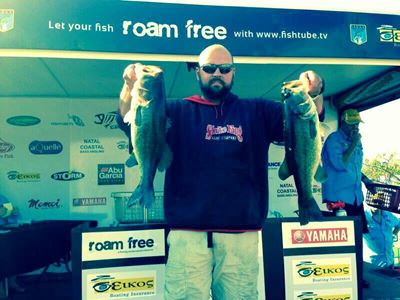 Rookie of the Year Adrian Luff wows crowd at Bass Fishing Nationals