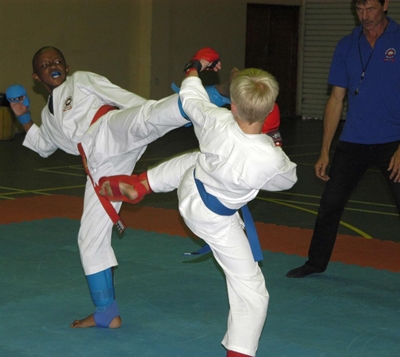 Medals for local karateka