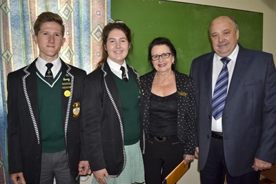 Burgemeester besoek matrieks