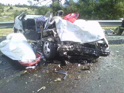 Drie dood in gru-ongeluk