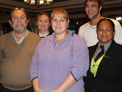 Blackjack tournament draws to an end
