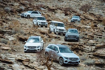 Mercedes Benz G model range - impressive and appealing