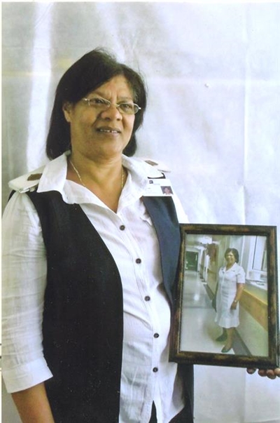 Georgina groet George-hospitaal