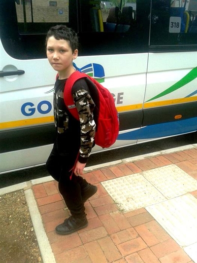 'Busdiens laat ons seun se hart sing'