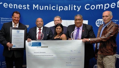 Eden wins Greenest Municipality award