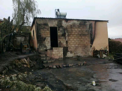 Update: Fire devastates family
