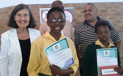 Prizes for Indwe learners