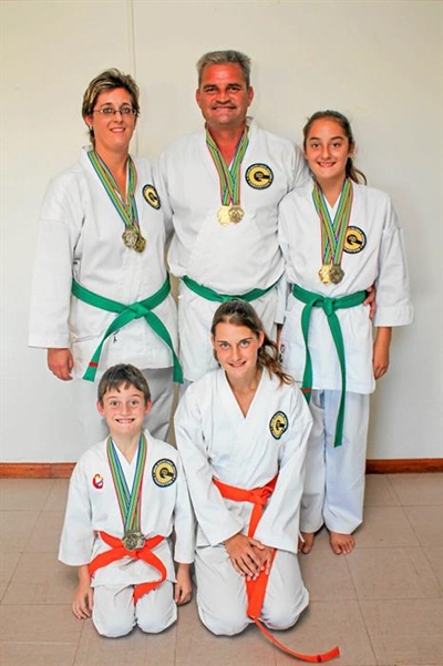Dié familie ken van karate
