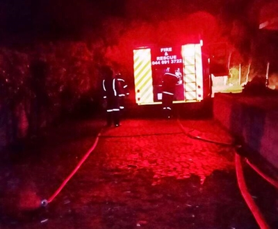 Opvolg: Gesin verloor alles in brand