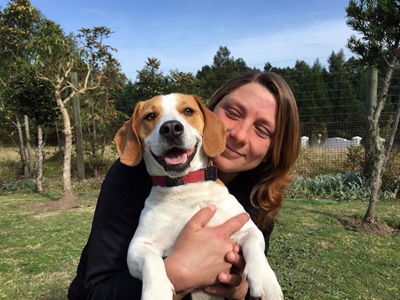 Knysna’s Charlie first M-Net Ambassadoggy