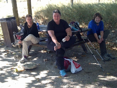 Friends walk 800km for Sedge's TLC