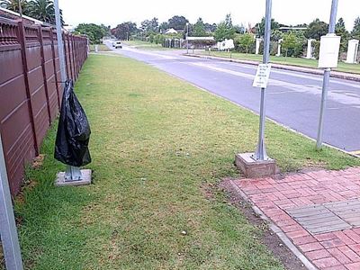 Resident complains about busy bus stop