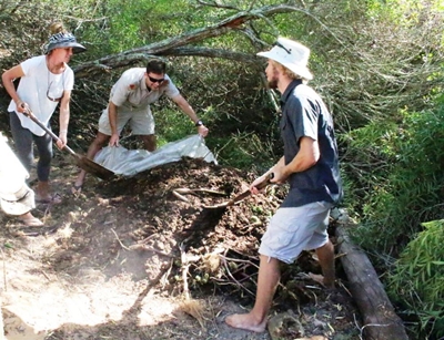Veldwagters woeker op Fransmanshoek
