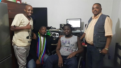 Raising funds for local DJ