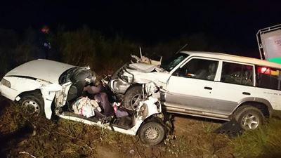 Horror crash claims 5 lives