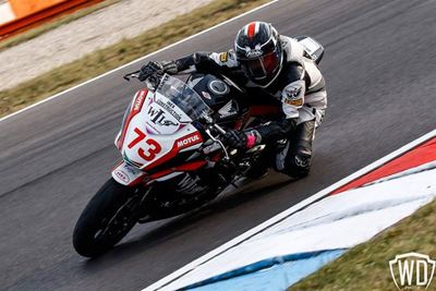 Zantè Otto takes on world in wet conditions