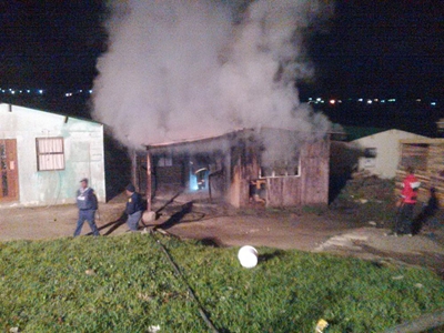 10 fires in informal settlements