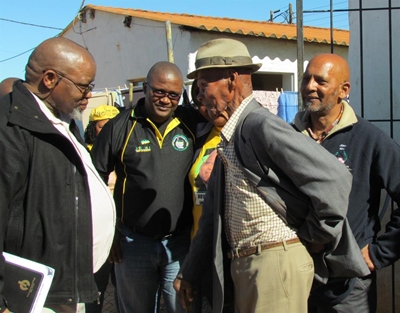 Mantashe besoek wyke