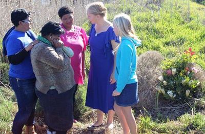 Blomme vir Lesley-Ann
