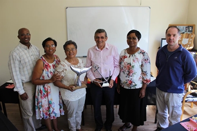 Hospital bids 'captain' farewell