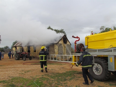 Opvolg: Huis in puin na brand
