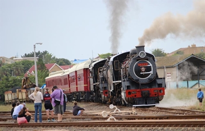 Stoomlokomotiewe gegroet