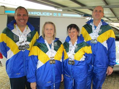 SAPS members excel in cycling