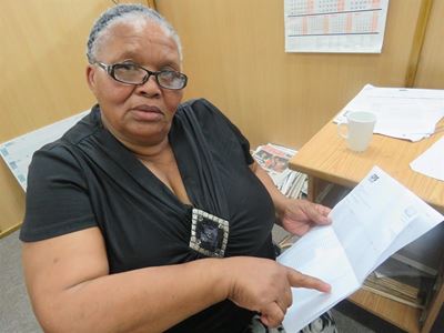 'Someone is taking my grant money!'