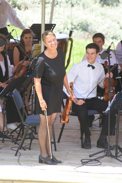 Making music outside