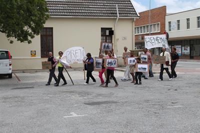 Slave march reenacted
