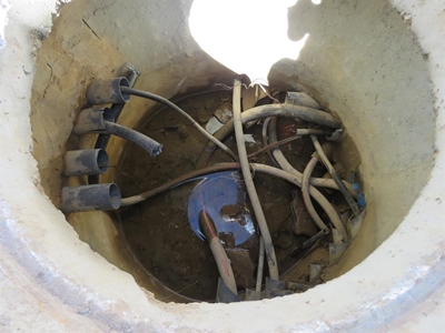 School paralysed after cable theft