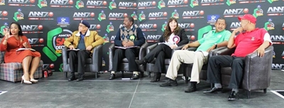 Politics debated on TV