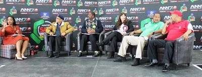 Politics debated on TV