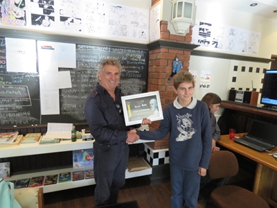 Plett boy aces animation course