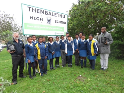 AfriForum donates trees to high school