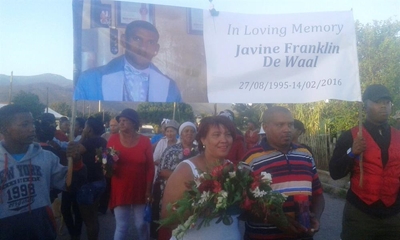 Community still mourns youngster's death