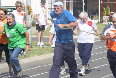 Olimpisie spele vir seniorburgers op Oudtshoorn