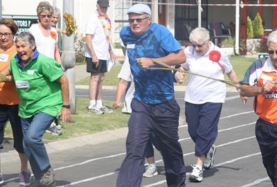 Olimpisie spele vir seniorburgers op Oudtshoorn