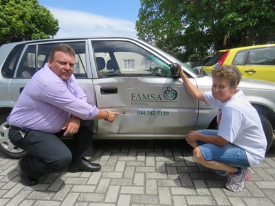 Damaged Famsa vehicle: Mystery solved