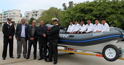 Sponsored rubber duck for Sea Cadets