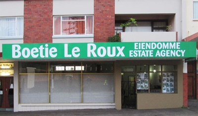 Bekende eiendoms 'landmerk' verskuif