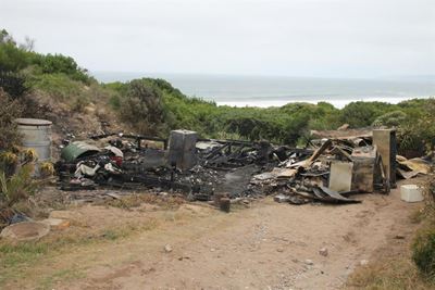 Arson suspected in Kleinkranz fire