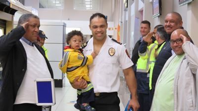 Emile off to battle other fire champs