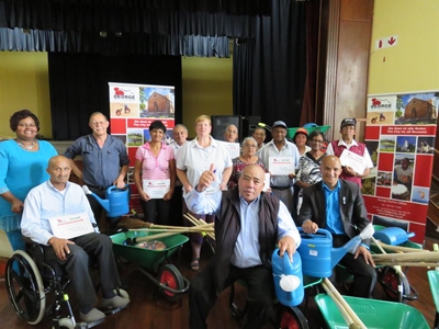'Food gardeners help feed the city'