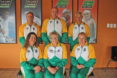 7 Veteraan tennisspelers van Eden gekies vir Suid Afrika